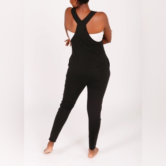 Smash + Tess Romperalls in Midnight Black - Picture 4 of 14